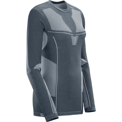 Chemise Salomon Primo Warm Seamless W Gris