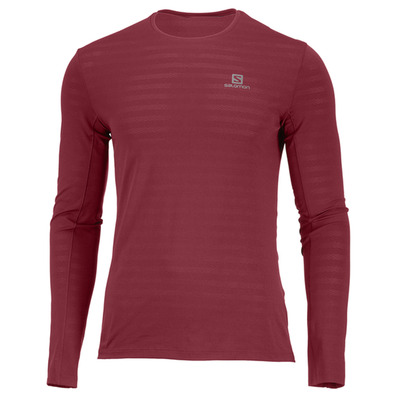 XA LS Tee M Biking Rouge