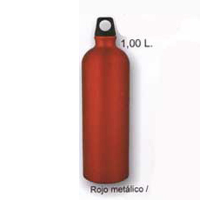 Cantimplora Aluminium Luminosité 1 Leçon Rouge
