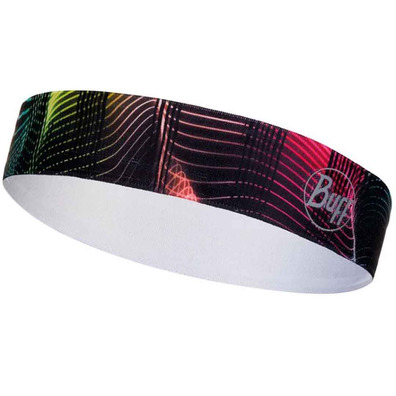 Large Buff large bande de cheveux noir multi strap