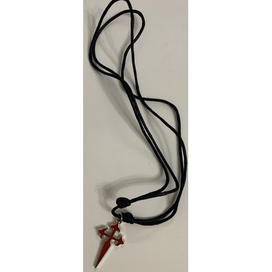Pendentif croix de Santiago en métal