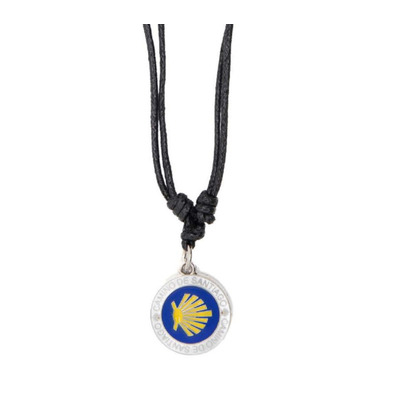 Pendentif en métal étoile chemin rond