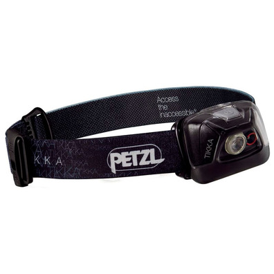 Front Petzl Tikka Noir