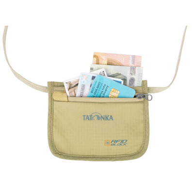 Étui de protection RFID Tatonka Skin ID Pocket Kaki vert