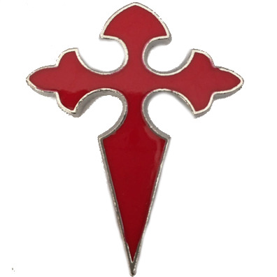 Magnet Metal Cruz de Santiago 3.5 X 4.5