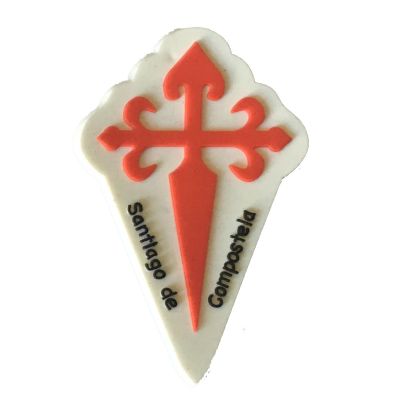 Imã caoutchouc Cruz de Santiago