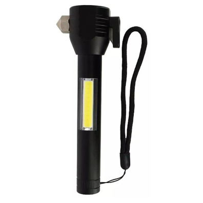 Lampe de poche rechargeable Elementerre Kispiox noire