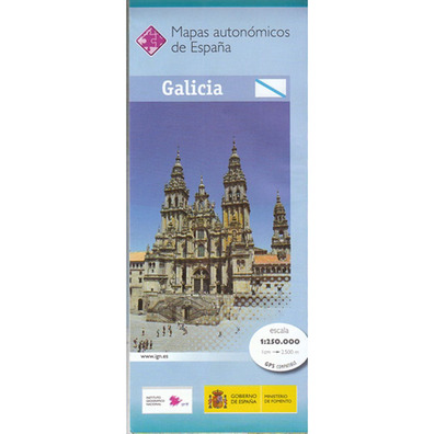 Carte autonome de Galice 1:250,000