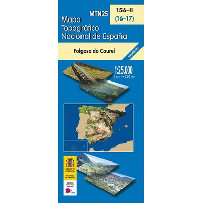 Plan Folgoso Caurel 156-2 IGN 1:25.000