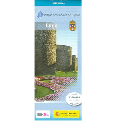 Carte provinciale de Lugo au 1:200 000 de l&#39;IGN