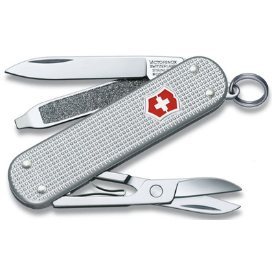 Couteau Victorinox Classic Alox 5 usages Gris