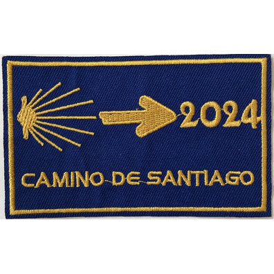 Patch Brodé Camino De Santiago 2024