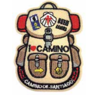 Broderie de parche Sac à dos Camila de Santiago