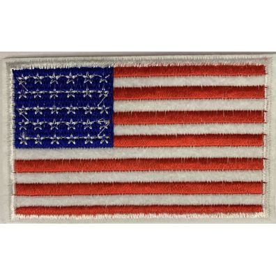 Écusson brodé drapeau des États-Unis