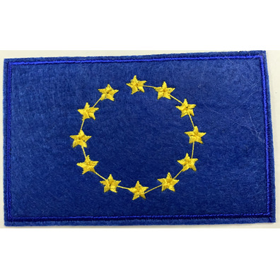 Patch brodé en tissu drapeau de l&#39;Union européenne