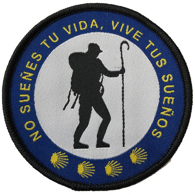 Pèlerin Vivez vos rêves Patch rond