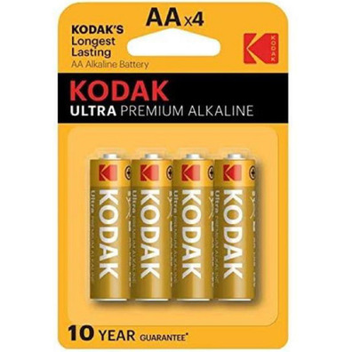Pile alcaline ultra premium Kodak LR6 AA