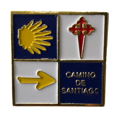 Pin Flèche, Croix et Chemin des étoiles de Santiago Grande