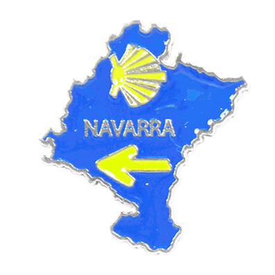 Pin Metal Map Navarra