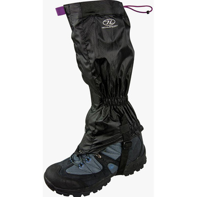 Highlander Glenshee Guêtres Femme Noir
