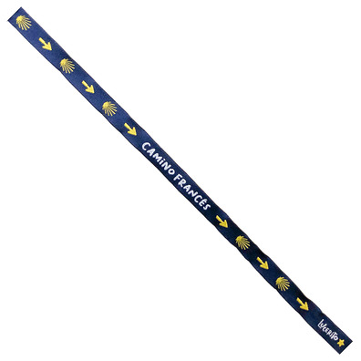 Bracelet Tissu French Way Flèches et Etoiles 55 Bleu
