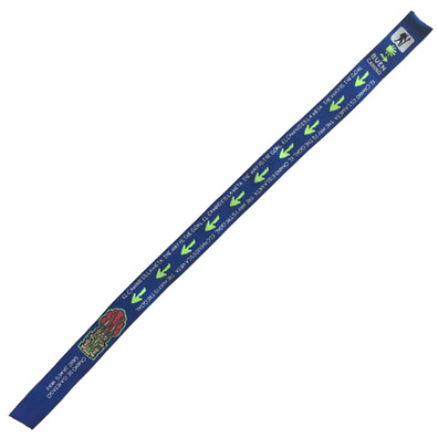 Bracelet en tissu Le Chemin est le but Flèches 21 Bleu