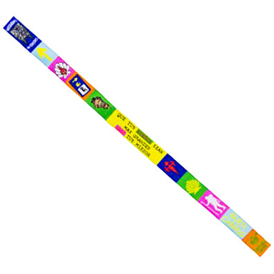 Bracelet en tissu Phrase Dreams 104 Multicoloree