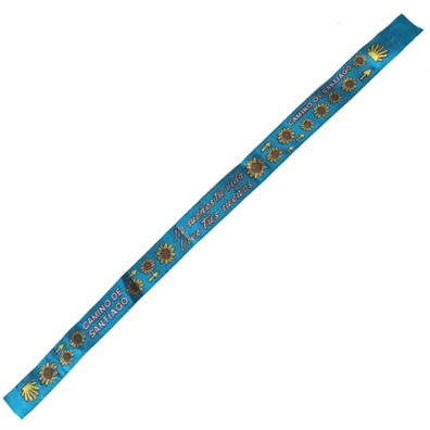 Bracelet en tissu Ne rêve pas ta vie 13 Bleu Ciel