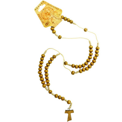 Rosaire avec Croix de Tau