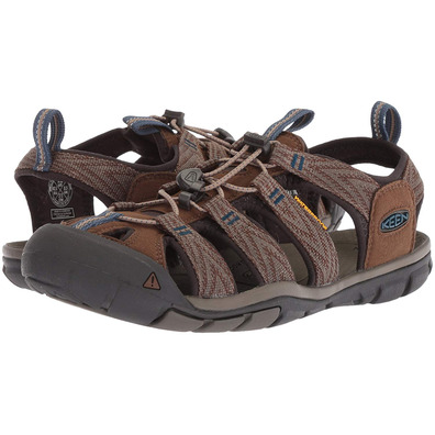 Sandalia Keen Clearwater CNX Terre noire/Azul