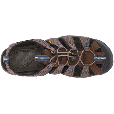 Sandalia Keen Clearwater CNX Terre noire/Azul