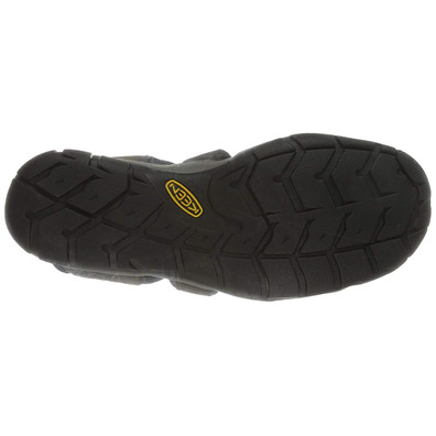 Sandalia Keen Clearwater CNX Cuir Marrón