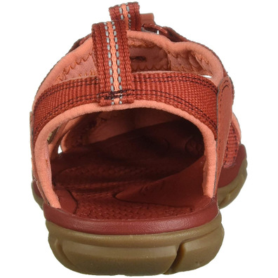 Sandalia Keen Clearwater CNX W Rojo / Corail