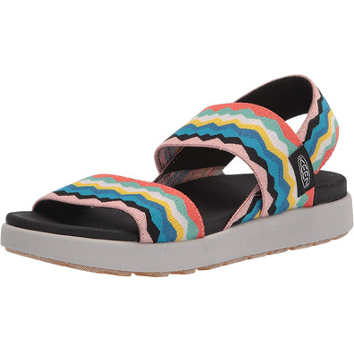 Sandalia Keen Elle Backstrap W Multicoloree
