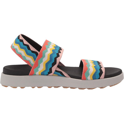 Sandalia Keen Elle Backstrap W Multicoloree