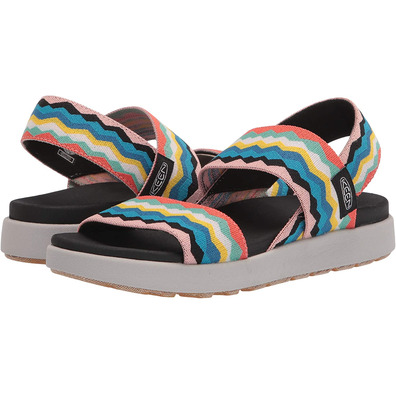 Sandalia Keen Elle Backstrap W Multicoloree
