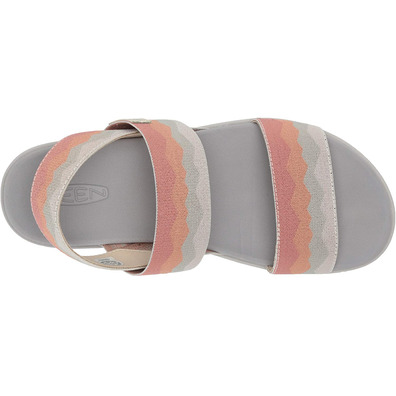 Sandalia Keen Elle Backstrap W Rose / Beige