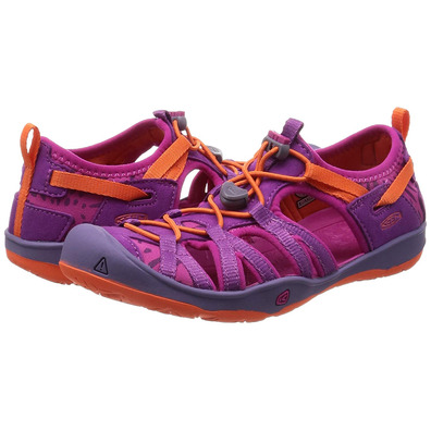 Sandalia Keen Moxie Sandal Youth Rose/Orange