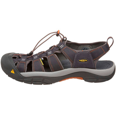 Sandalia Keen Newport H2 Anthracite/Orange