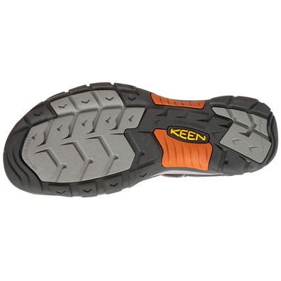 Sandalia Keen Newport H2 Anthracite/Orange