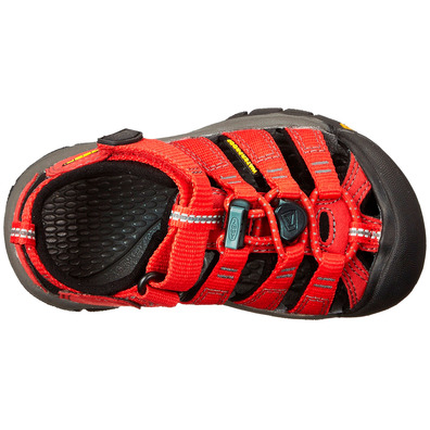 Sandalia Keen Newport H2 Enfants Rouge
