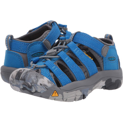 Sandalia Keen Newport H2 Jeunes Bleu/Gris