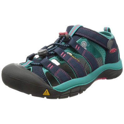 Sandalia Keen Newport H2 Jeunes Marino/Turquoise/Rosa