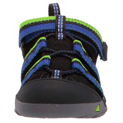 Sandalia Keen Newport H2 Jeunes Noir/Azul/Verde