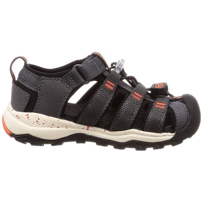 Sandalia Keen Newport Neo H2 Jeunes Gris/Negro