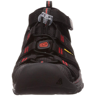 Sandalia Keen Newport Neo H2 Jeunes Noir/Rojo