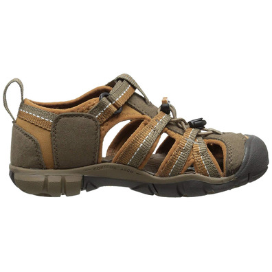 Sandalia Keen Seacamp CNX Enfants Maron