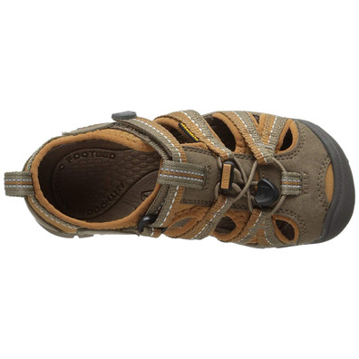 Sandalia Keen Seacamp CNX Enfants Maron