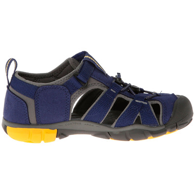Sandalia Keen Seacamp II CNX Enfants Bleu