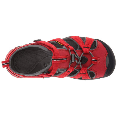 Sandalia Keen Seacamp II CNX Enfants Rouge